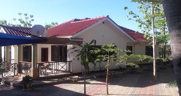 Nyumba ya mwananchi iliyopo Mivumoni jijini Dar- es salaam iliyoezekwa kwa kutumia vigae vya mkonge vya NHBRA 